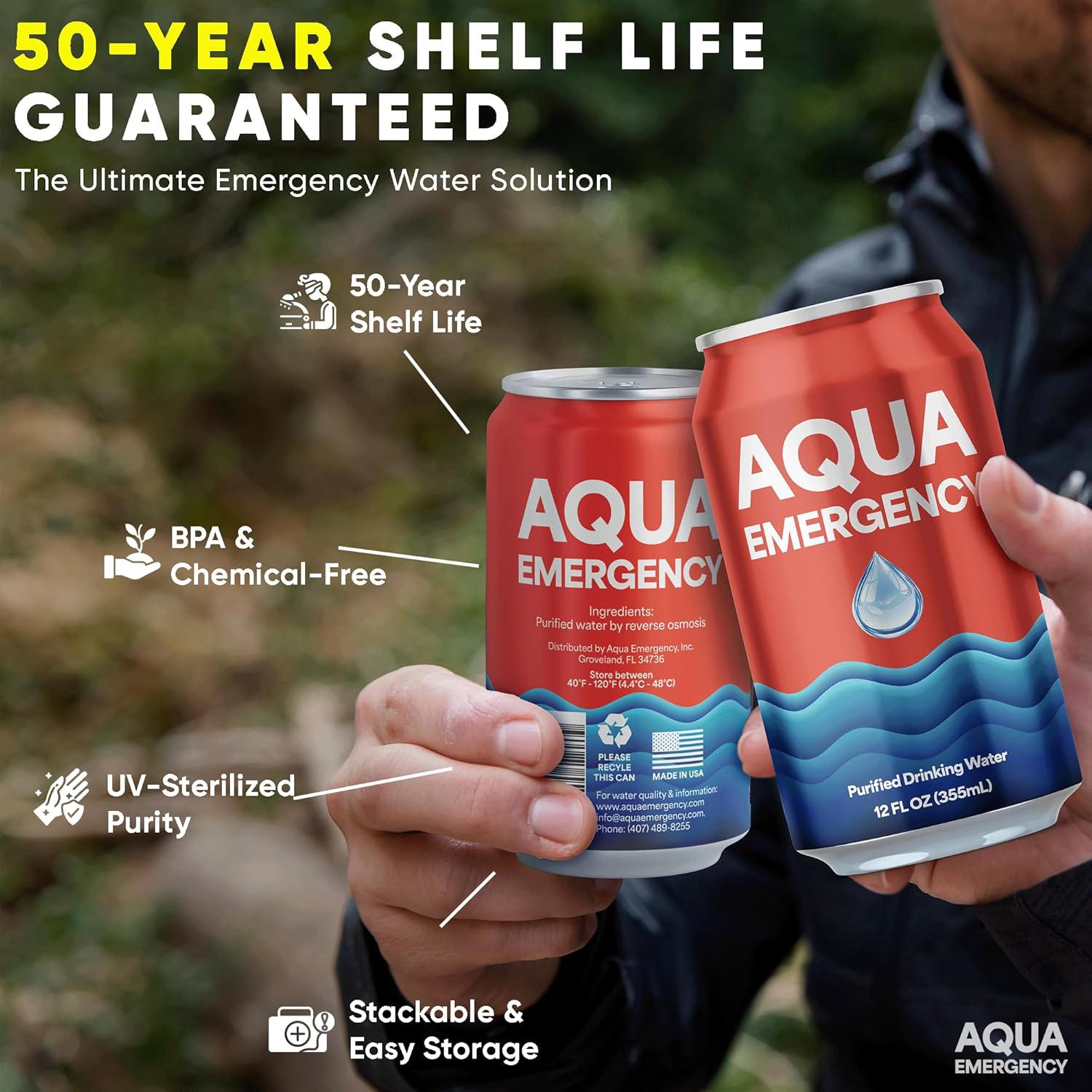 Νερό Έκτακτης Ανάγκης Λήξη σε 50 χρόνια Aqua Emergency - Image 4